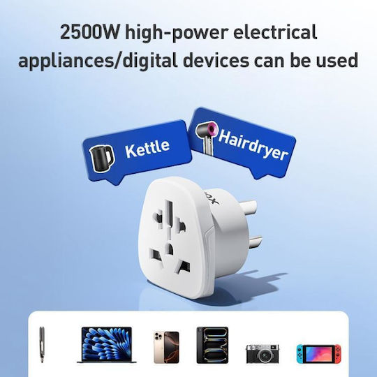 Adaptor Priză de la Universal în Universal