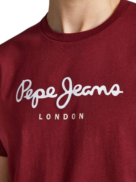 Eggo T-shirt Burgundy