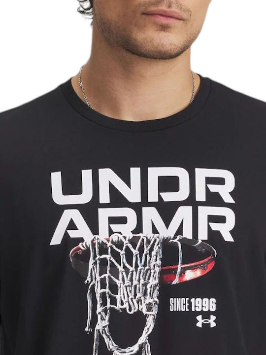 Hoops Athletic T-shirt Black