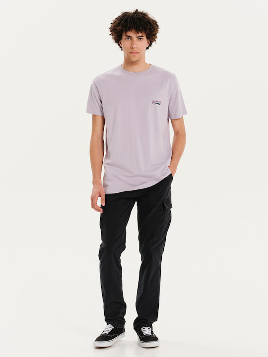 T-shirt Μωβ