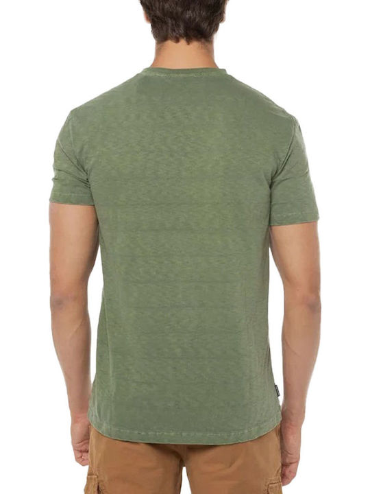 D2 Ovin Vintage T-shirt Χακί