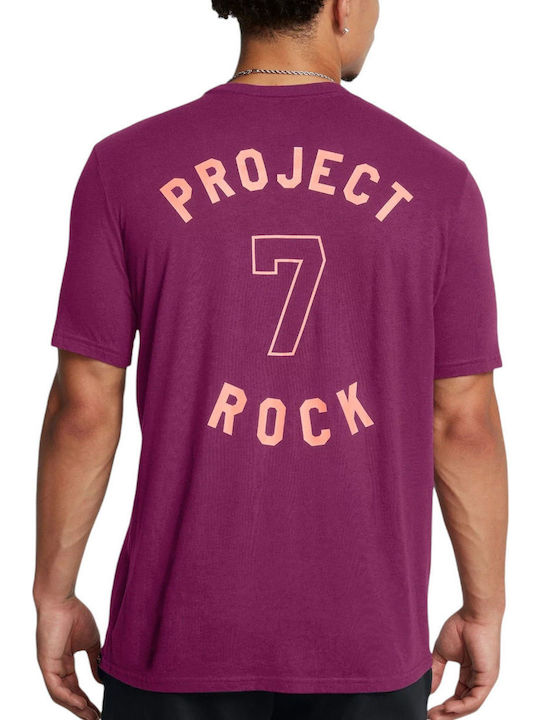Project Rock T-shirt Μωβ