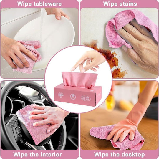 Set of Microfiber Cleaning Cloths 10 Pieces 20x20cm 1kat39