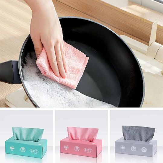 Set of Microfiber Cleaning Cloths 10 Pieces 20x20cm 1kat39