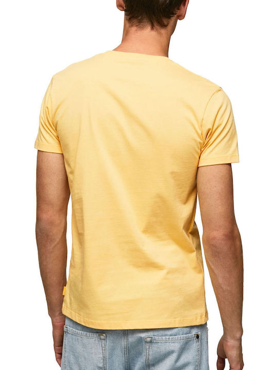 T-shirt Κίτρινο