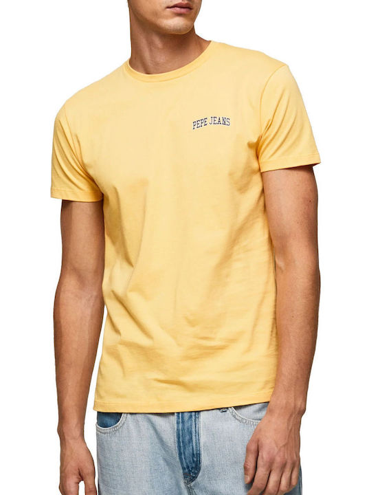 T-shirt Κίτρινο