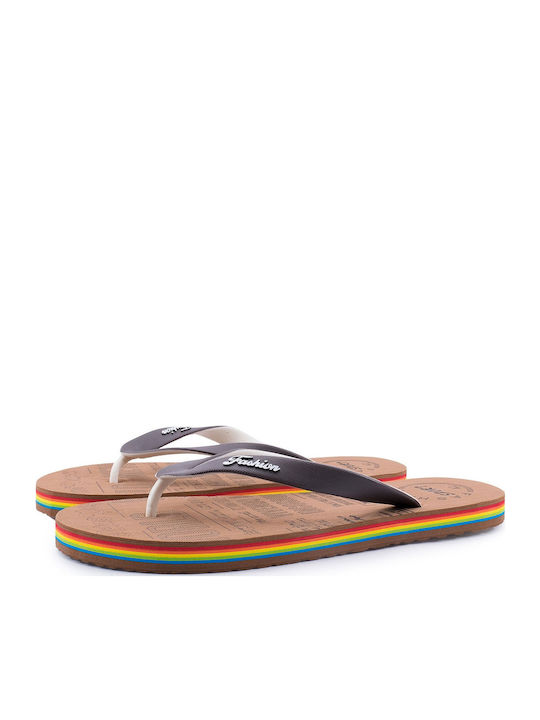 Ανδρικά Flip Flops Καφέ