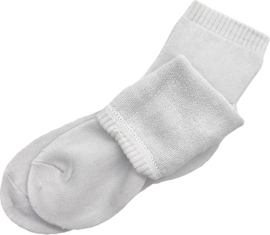 Unisex Jagdsocken Baumwollene Einfarbige Militärische Frotteesocken 1 Paar Nr.36-41 Weiße