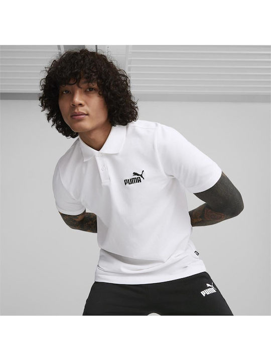 Essentials Polo Athletic Short Sleeve White T-Shirt