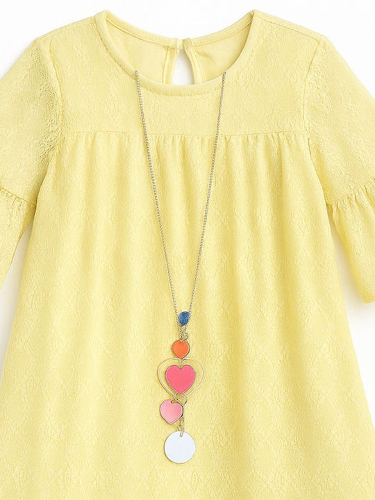 Evita Children's Dress Tulle Yellow