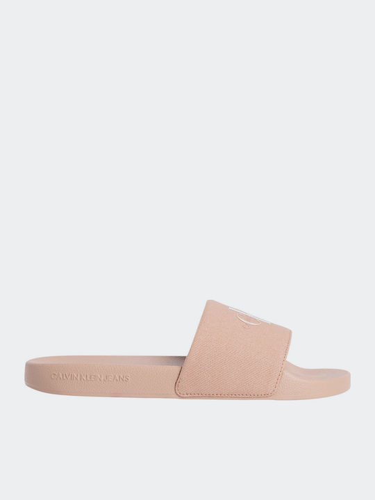 Women's Slides Brown