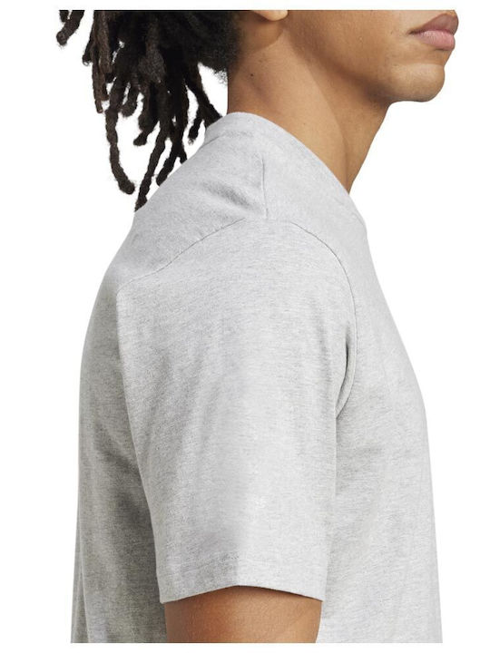 Linear Single T-shirt Γκρι