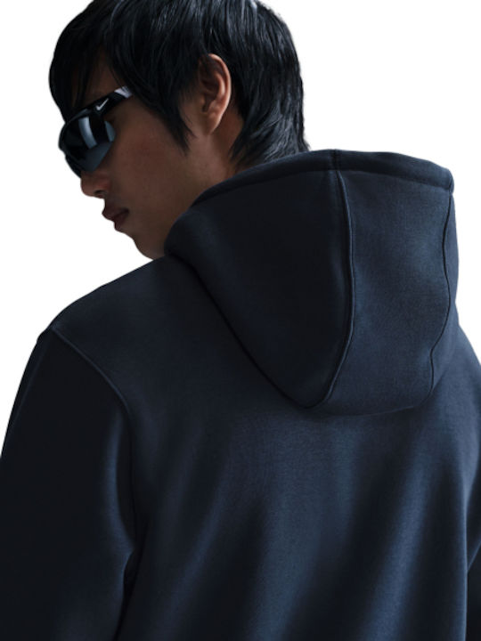 Club Sweatshirt mit Kapuze Blau