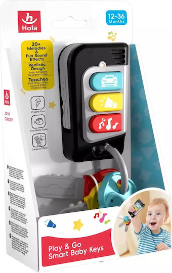Hola Toys Keys Play with Sounds for 36++ Months