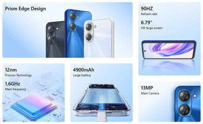 Meizu Mblu 21 Dual SIM (6/128GB) Μαύρο