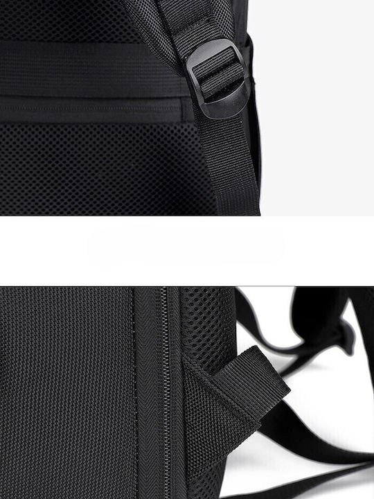 R&J Backpack Waterproof 34lt Black
