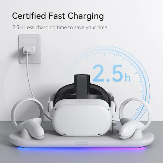 Kiwi Design Charging Dock Oculus Meta Quest 2