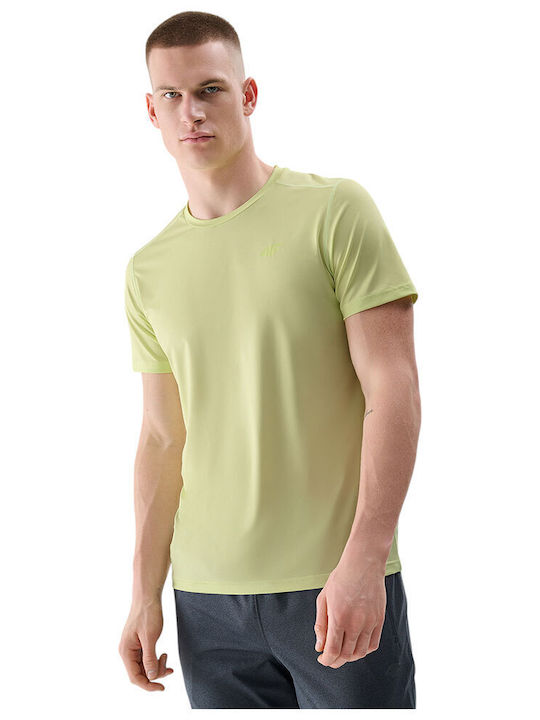 Functional Sportliches T-Shirt Grün