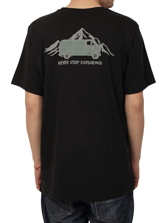 T-shirt Μαύρο