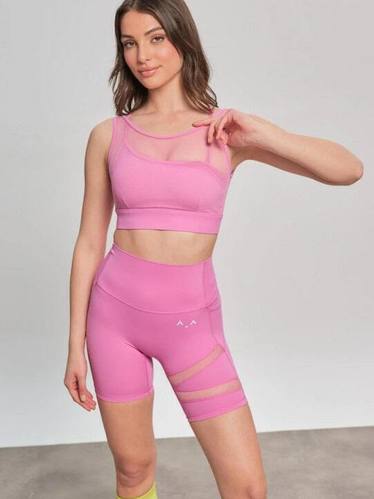 Training Women's Bike Leggings Pink