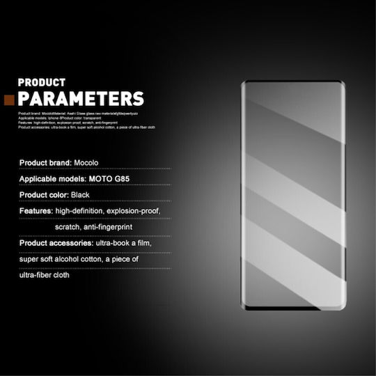 Mocolo Vollflächig gehärtetes Glas (Moto G85)