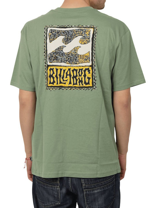 Stamp T-shirt Moss