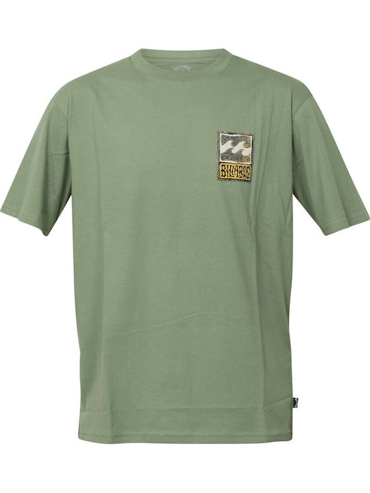 Stamp T-shirt Moss