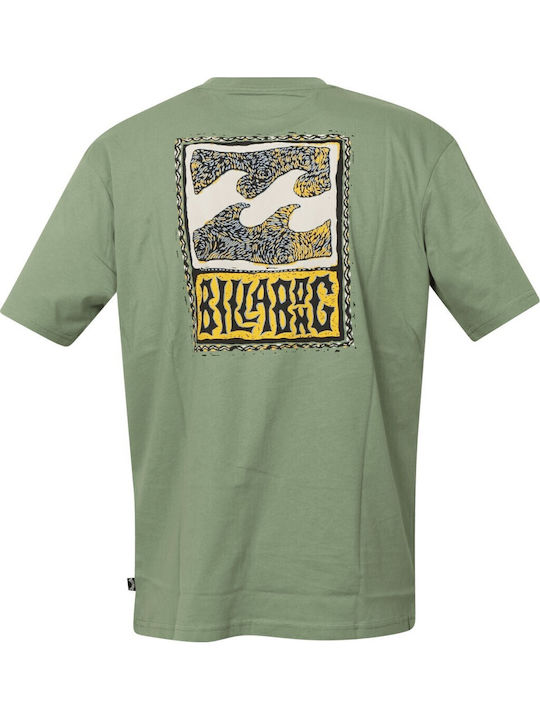 Stamp T-shirt Moss