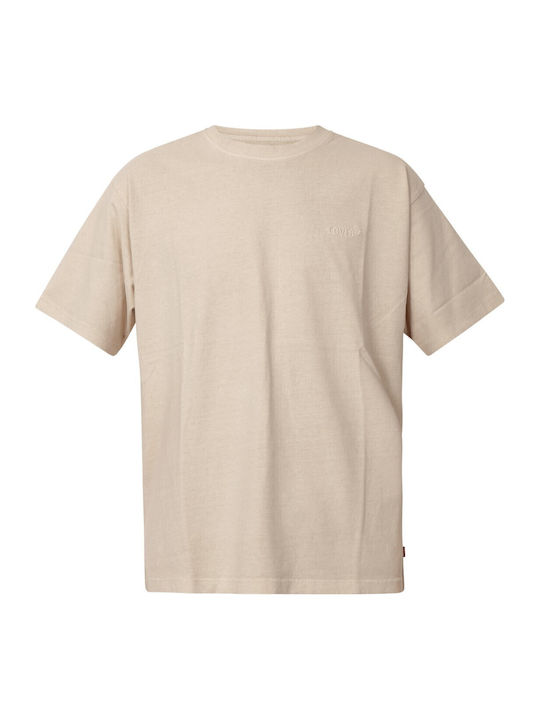 Red Tab Vintage T-shirt Beige