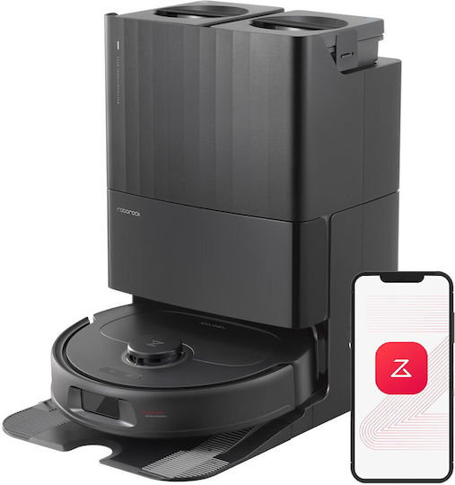Roborock Qrevo Plus Robot Vacuum Cleaner with Laser Mapping & 7000Pa Suction Power Black