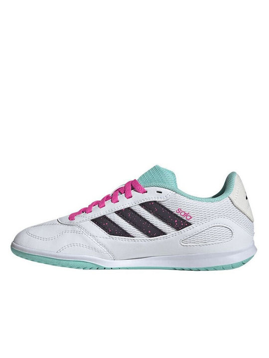 Super Sala Competition 3 Kids Indoor Soccer Shoes White