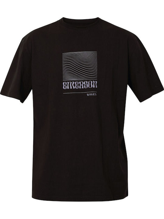 T-shirt Μαύρο