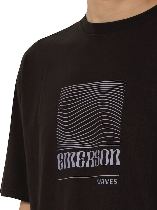 T-shirt Μαύρο