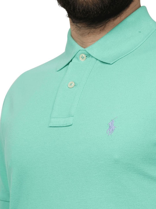 Polo Short Sleeve Blouse Petrol Blue