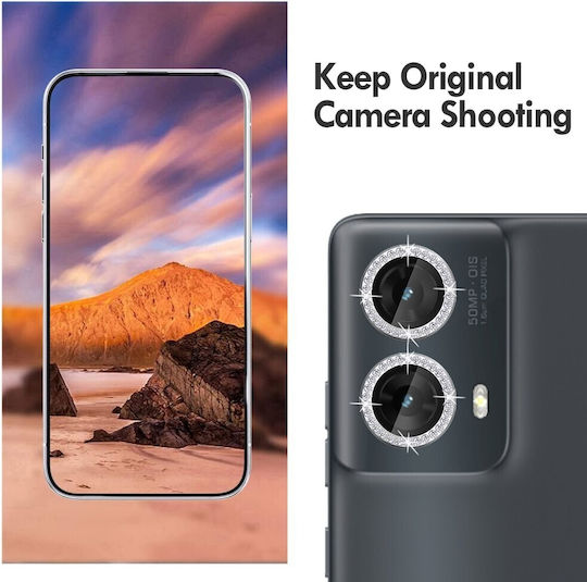 Kalebol Προστασία Κάμερας Tempered Glass Μαύρο για το Motorola Moto G85 5G