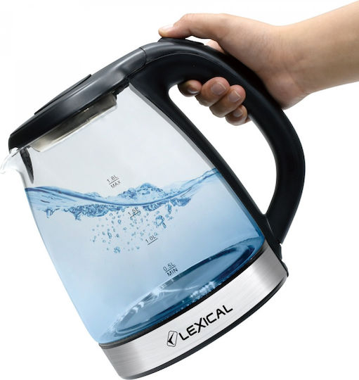 Lexical Βραστήρας 1.8lt 1500W Ασημί