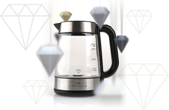 ETA Crystela Fierbător 1.7lt 2200W Argintiu