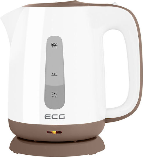 ECG Fierbător 1.7lt 2200W Alb