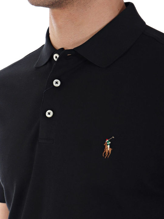 Polo Μπλούζα Κοντομάνικη Μαύρη