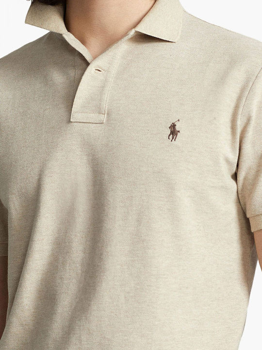 Polo Μπλούζα Κοντομάνικη Μπεζ