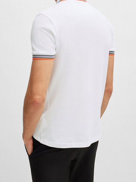 Paddy Polo Short Sleeve Blouse White