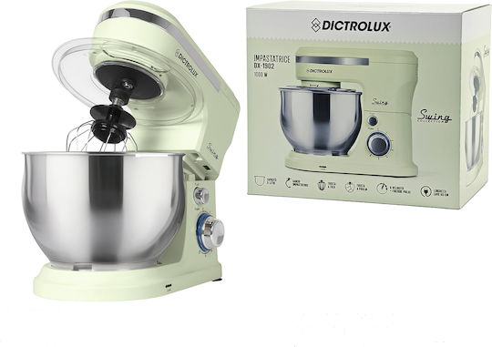 DictroLux Mixează 1000W cu Vas din Oțel Inoxidabil 5lt