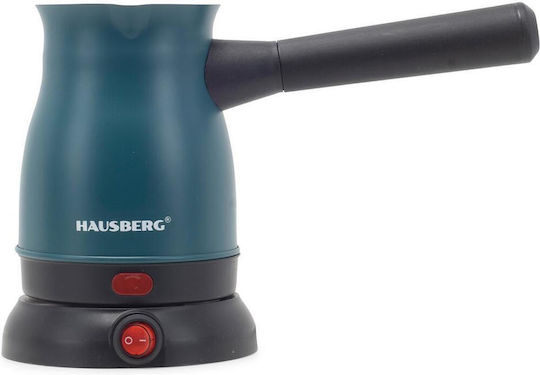 Hausberg Electric Greek Coffee Pot 800W with Capacity 500ml Blue