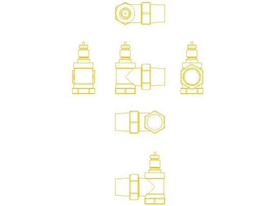 Thermostatic Radiator Valve N Ra-15 Radiator Valve 013g3903