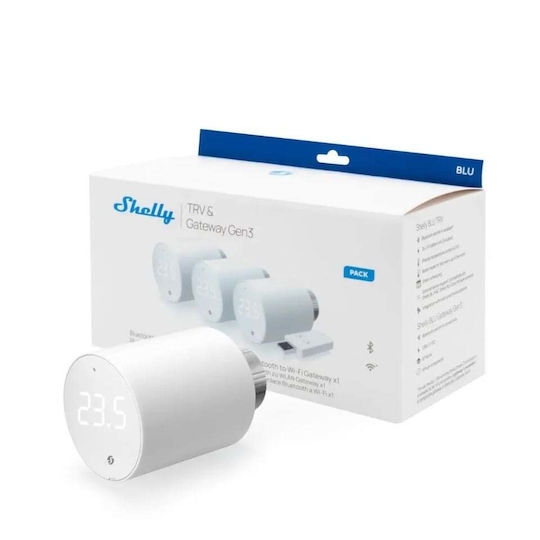 Shelly Manual Thermostatic Radiator Valve for Radiator Body 1pcs