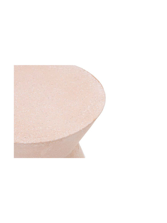 Stool Outdoor Biella Terazzo Pink / White 35x35x44cm