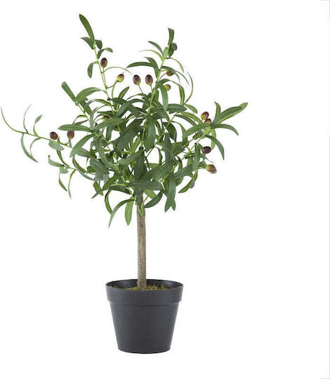 Artekko Künstlicher Olivenbaum im Topf 44x40x108 cm