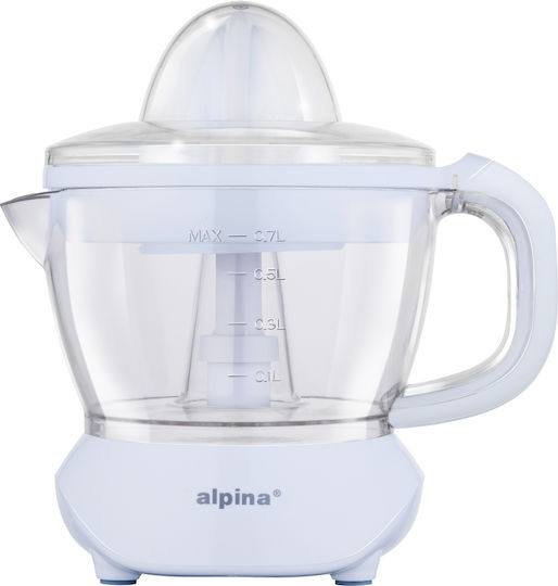 Alpina Appliances Ηλεκτρικός Στίφτης 25W με Χωρητικότητα 700ml Λευκός