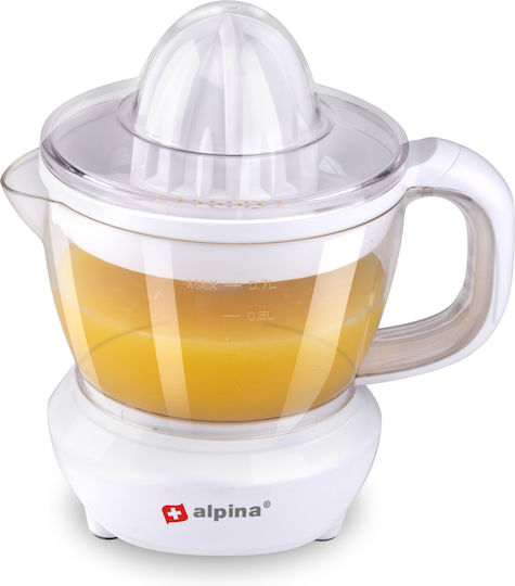 Alpina Appliances Ηλεκτρικός Στίφτης 25W με Χωρητικότητα 700ml Λευκός