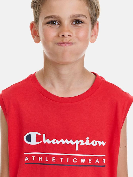 Kids' Shirt Sleeveless Red